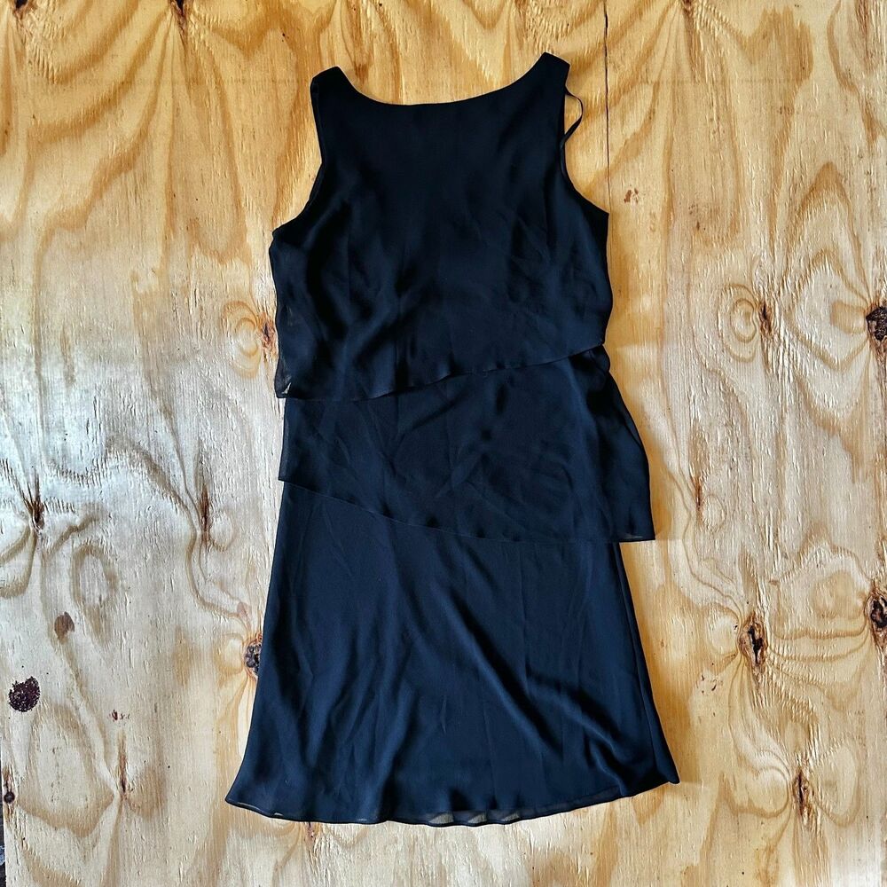 Vintage Ultra Dress New York Tiered Ruffle Mini Dress (Size 8)